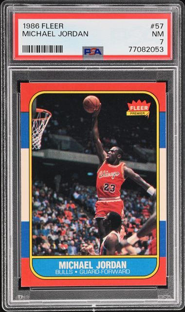 Michael Jordan rookie card was abandoned in Iowa. The auction starts at more than $4,000