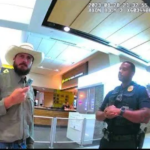 (Video) Drunk Cowboy Makes A Fool Of Himself At The Airport