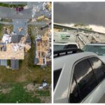 There were at least 59 reported tornadoes across Texas, Oklahoma, Kansas, Nebraska and Iowa