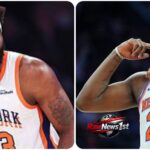 New York Knicks center Mitchell Robinson has suffered a broken right pinky finger: No timetable on his return
