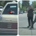 (Watch) as a police officer and civilian fight caught on camera
